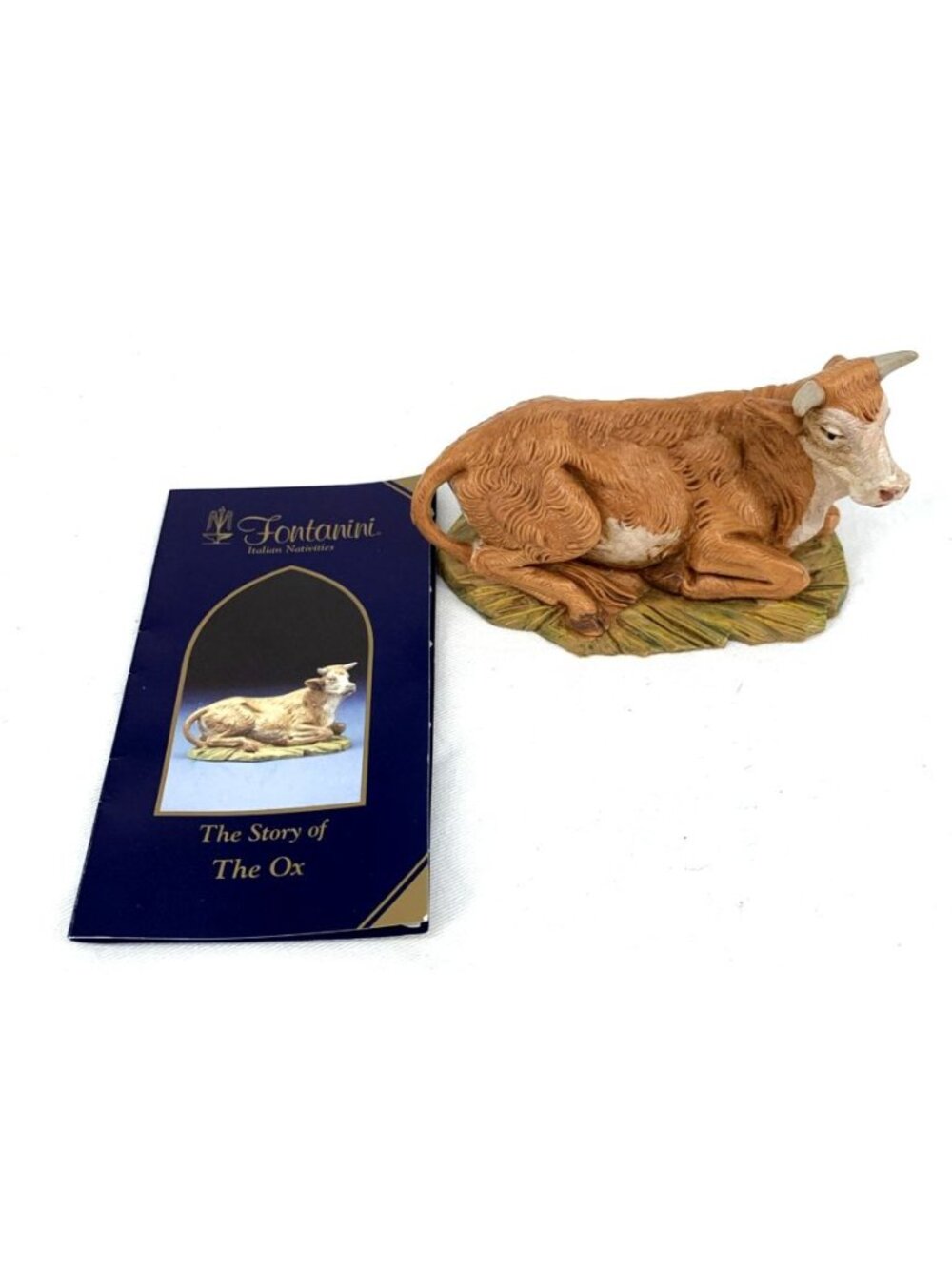 Fontanini Ox 54016 Roman Nativity Piece Italy Story of the Ox